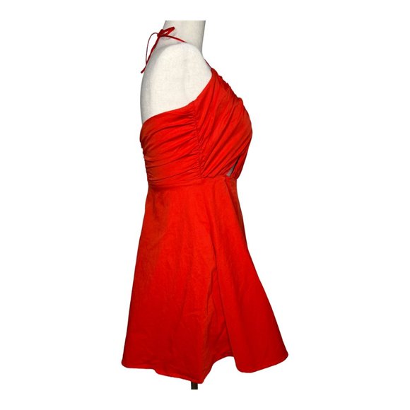 Zara Halter Mini Flare Dress - Picture 4 of 9